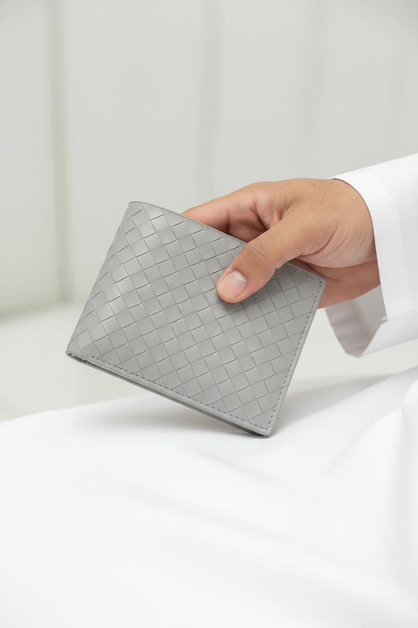 Gray Wallet by Elite with Modern Minimalist Design