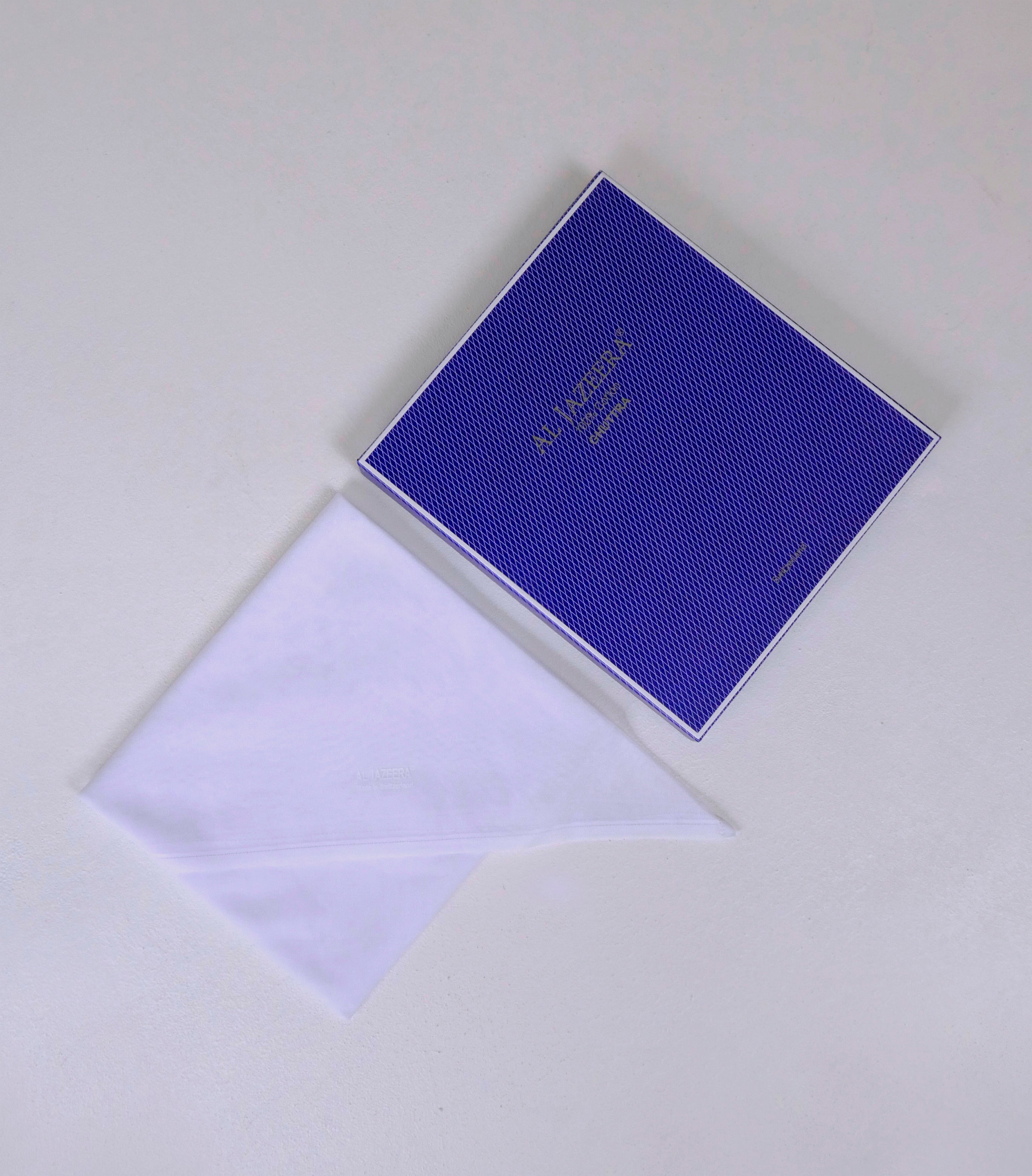 غترة رجالية سويسرية من الجزيرة بملمس كلاسيكي أنيق