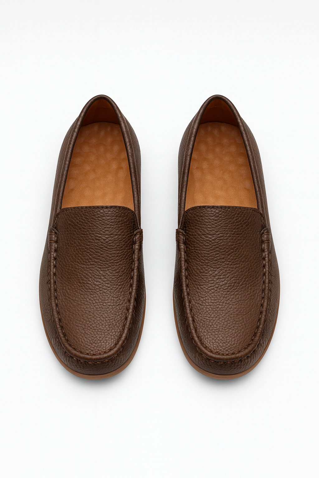 Boys’ Coffee Brown Shoes Premium by Al Jazeera