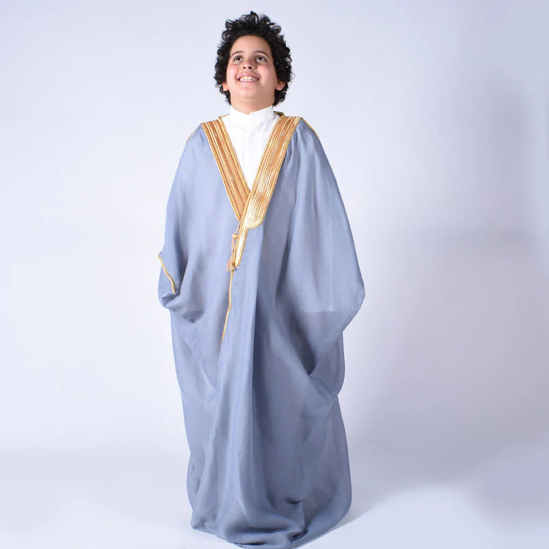 Boys’ Gray Bisht