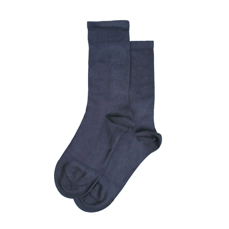 Men’s Gray Socks by Al Jazeera with Breathable Non-Tight Fit for Diabetics