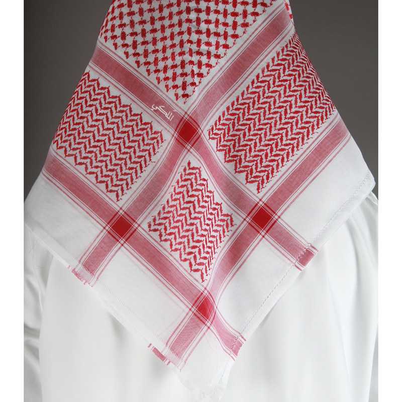 Boys’ Red Malaki Shemagh by Al Jazeera with Luxurious Traditional Style