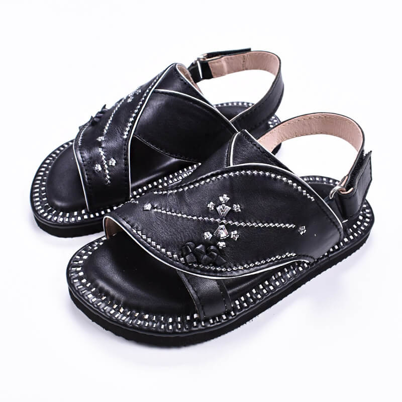 Kids’ Black Najdiya by Al Jazeera with Classic Refined Look