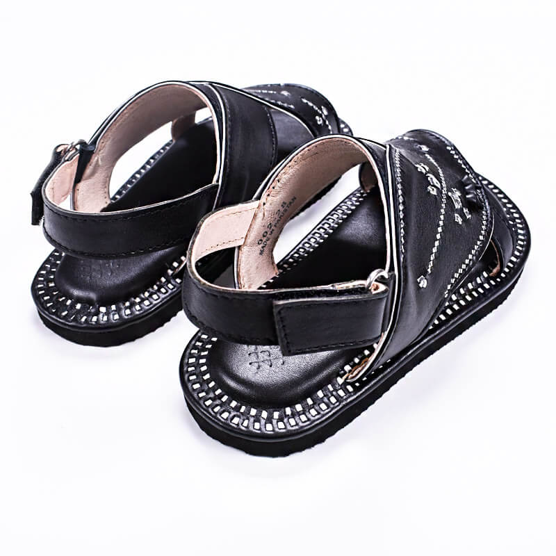 Kids’ Black Najdiya by Al Jazeera with Classic Refined Look