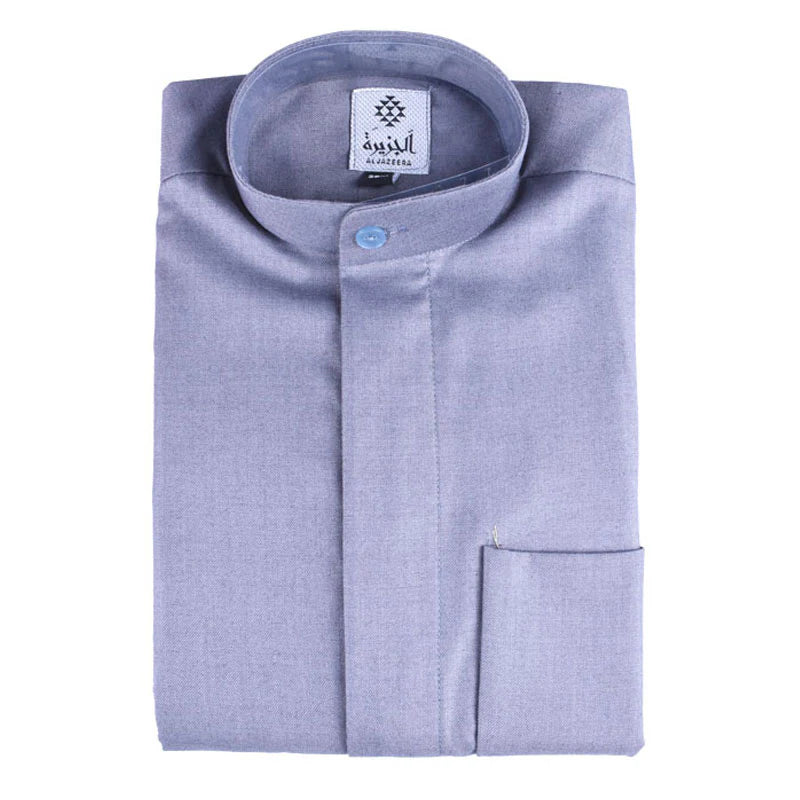 Boys’ Grey Winter Dishdasha by Al Jazeera