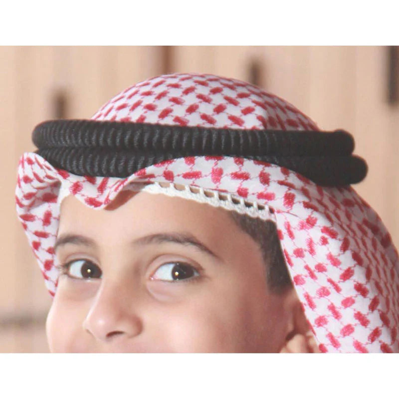Boys’ Ready-Made Shemagh with Agal by Al Jazeera