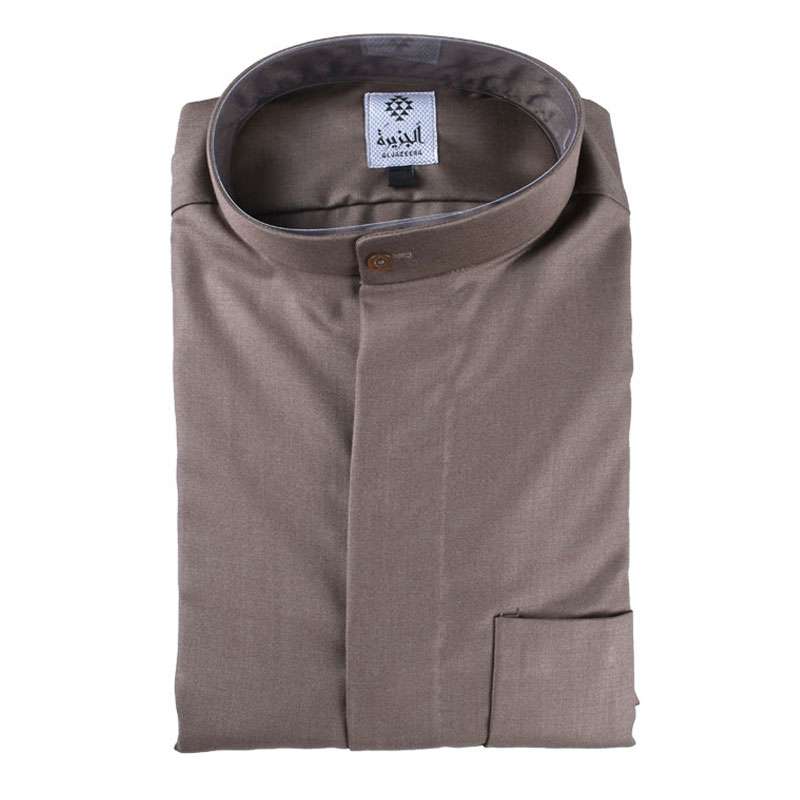 Men’s Brown Winter Dishdasha by Al Jazeera
