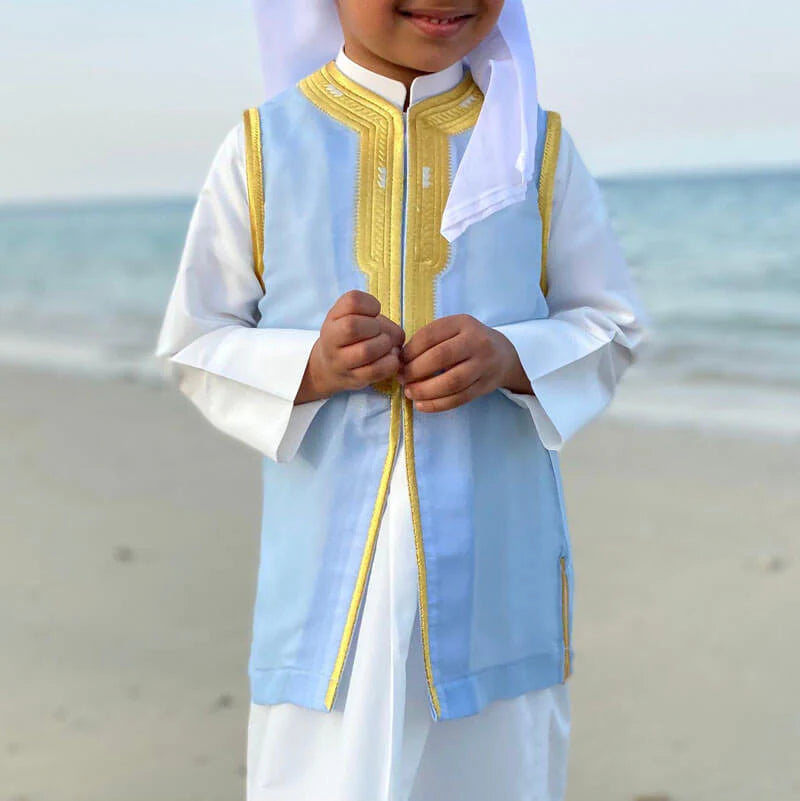 Boys’ Malaki Vest by Al Jazeera