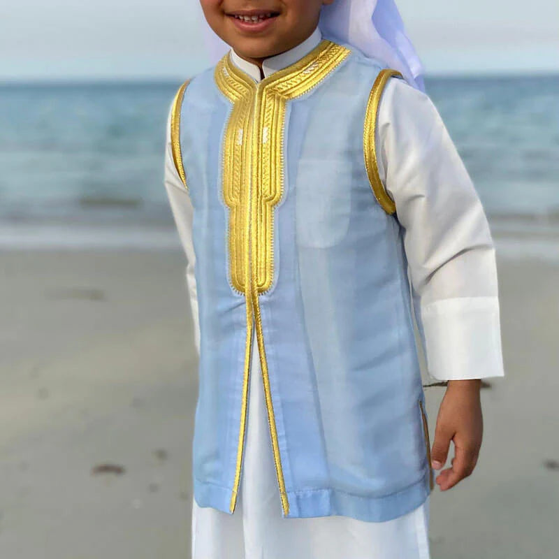 Boys’ Malaki Vest by Al Jazeera