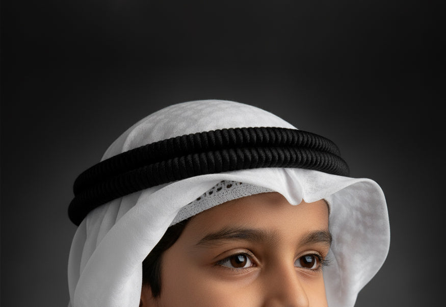 Boys’ Agal Mireez by Al Jazeera with Traditional Headband Style