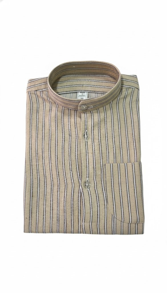 دشداشة نوم شتوية مخططة للأولاد من الجزيرة