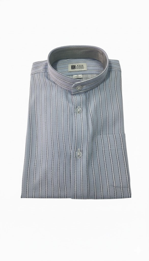 دشداشة نوم شتوية مخططة للأولاد من الجزيرة