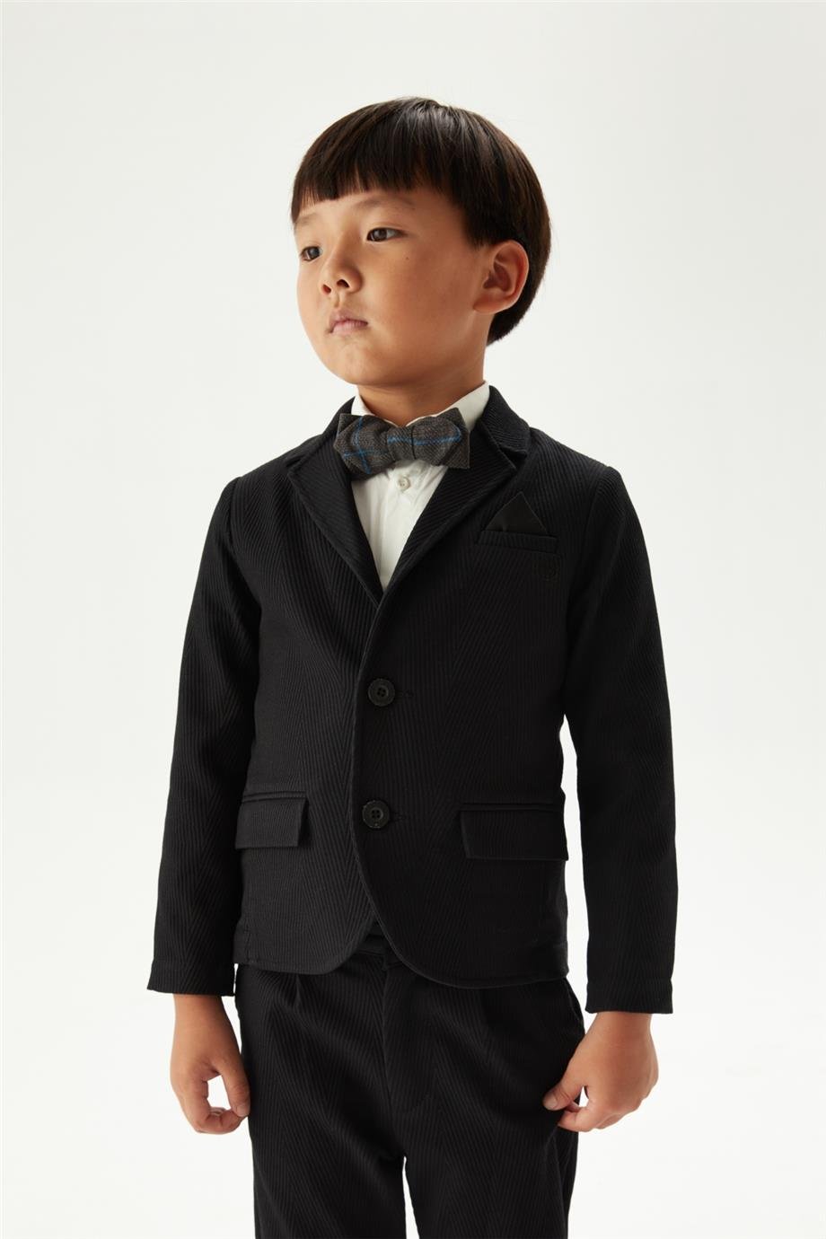 Boys’ Black Jacket by Tiya