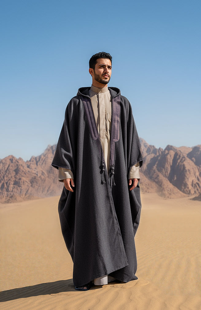 بشت شتوي رجالي من الجزيرة