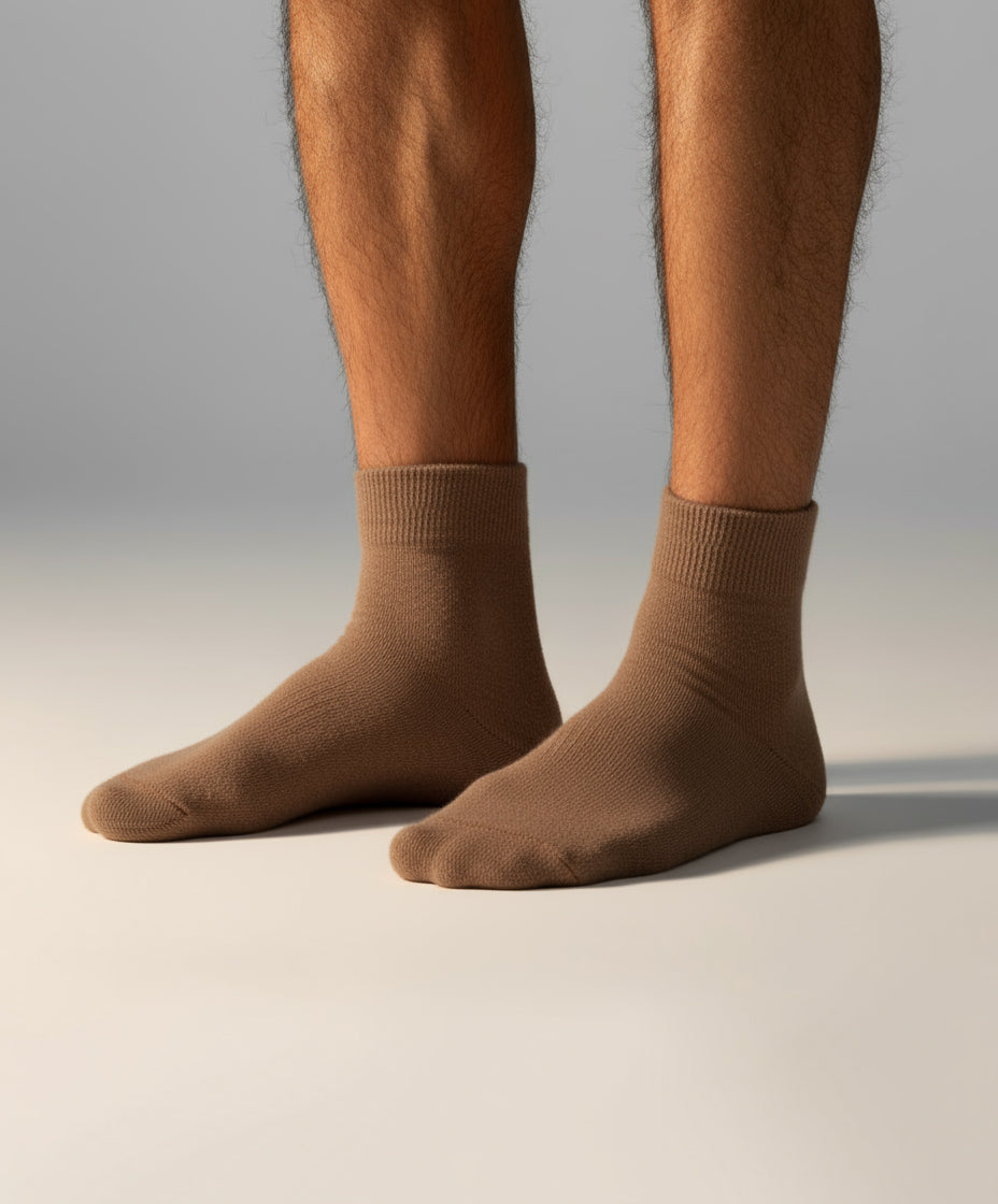 Men’s Brown Socks by Elite with Timeless Classic Comfort