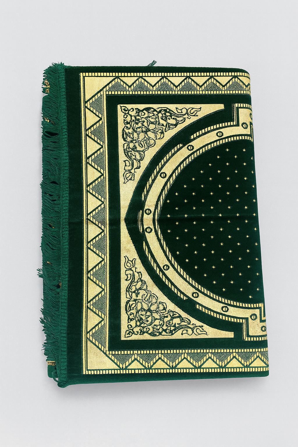 Green Prayer Mat Comfort Edition by Al Jazeera