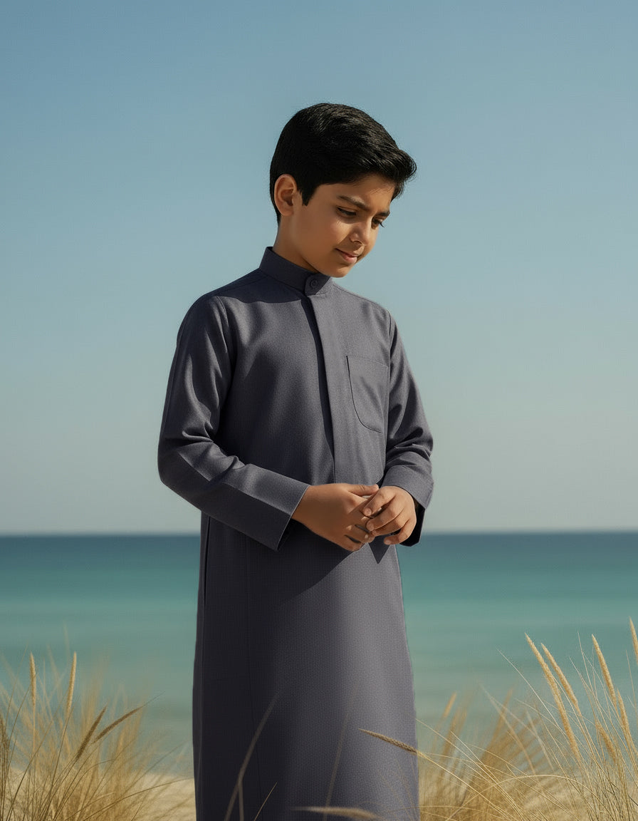 Boys’ Winter Dishdasha by Al Jazeera