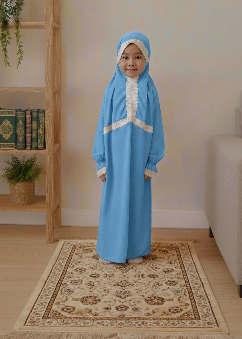 ثوب صلاة للبنات من الجزيرة لراحة يومية