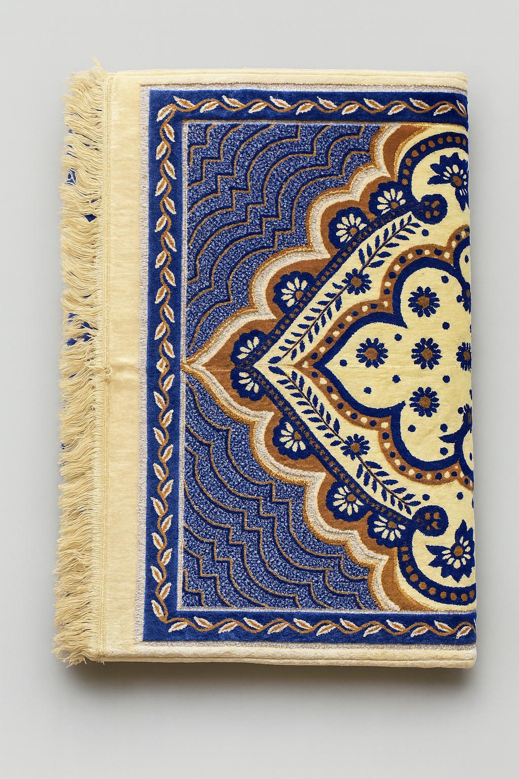 Beige Prayer Mat M3 Comfort Edition by Al Jazeera