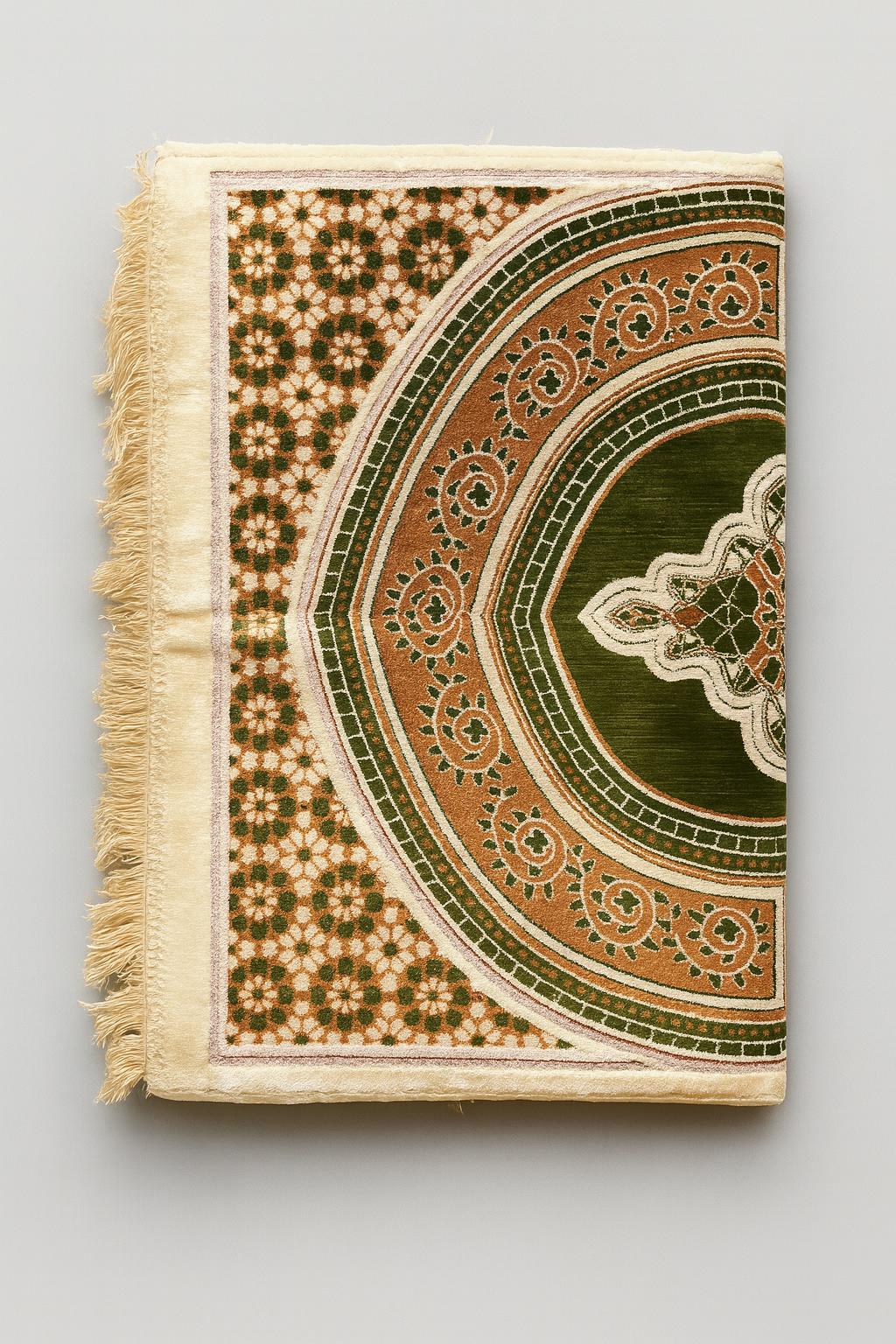 Beige Prayer Mat M2 Comfort Edition by Al Jazeera