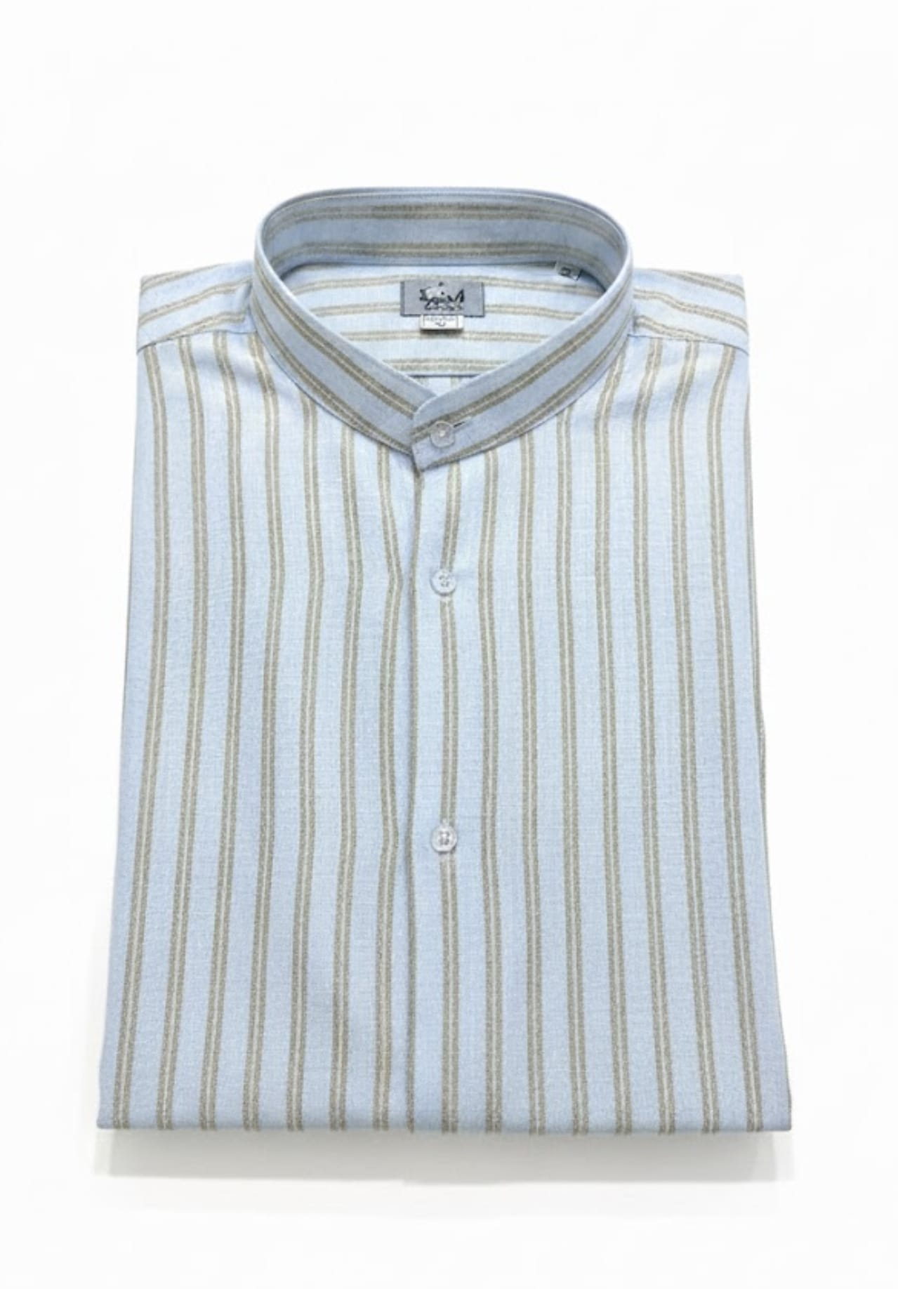 دشداشة نوم صيفية مخططة بنصف كم للرجال من الجزيرة