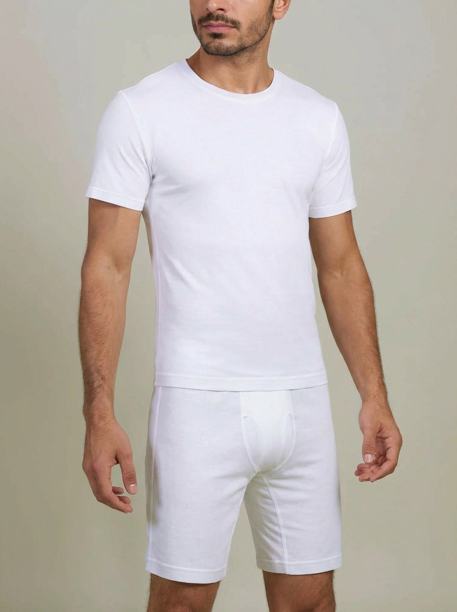 فانيلة 6 قطع رجالي برقبة دائرية من ريتشمان بتصميم كلاسيكي يومي