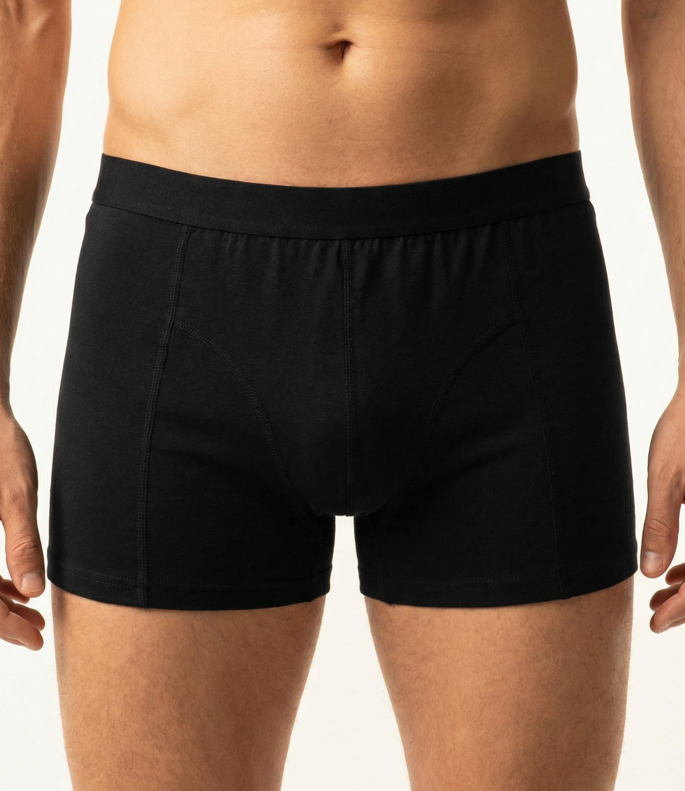 Men’s Black Short by Al Jazeera with Relaxed Fit for Daily Wear