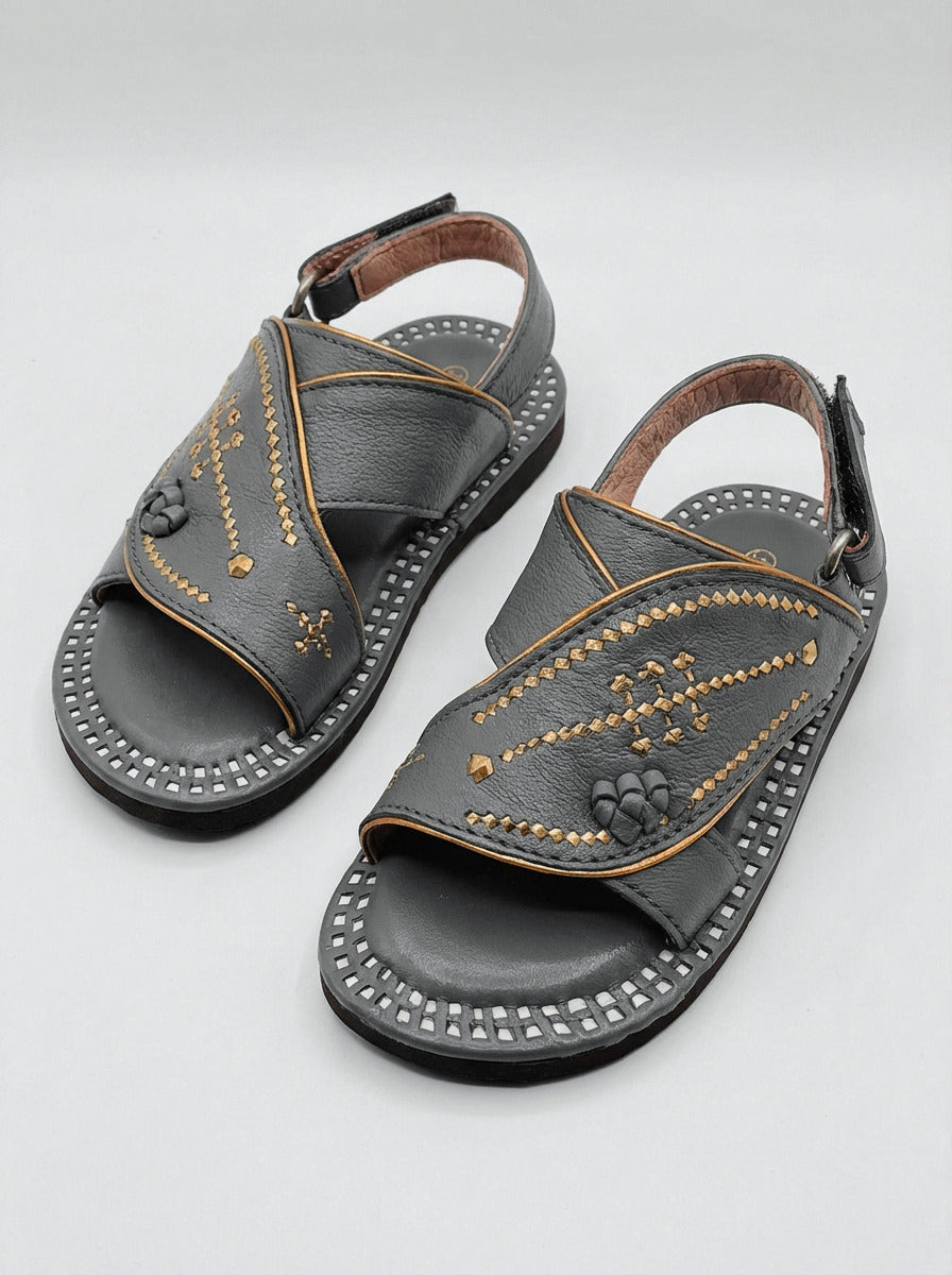 نجدية أطفال باللون الأزرق الفاتح من الجزيرة بتصميم تقليدي ناعم