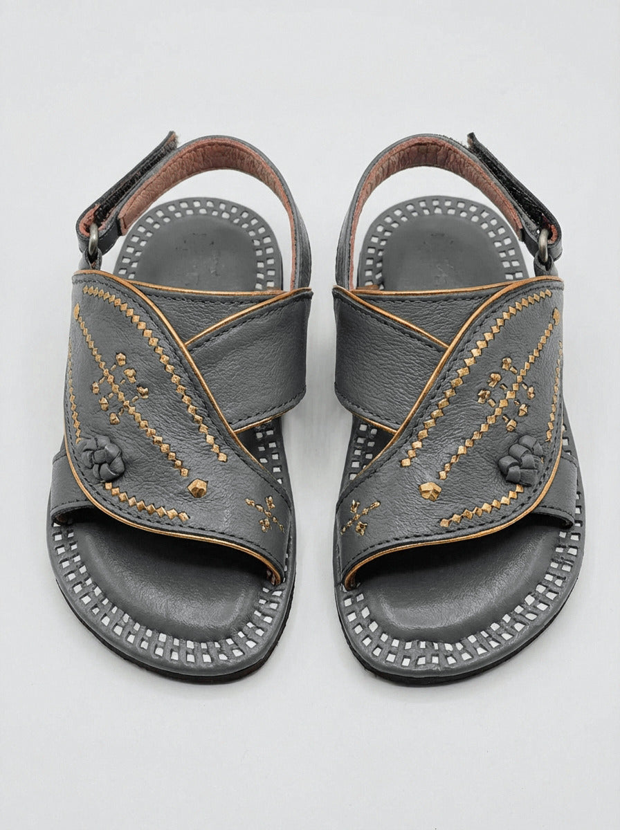 نجدية أطفال باللون الأزرق الفاتح من الجزيرة بتصميم تقليدي ناعم