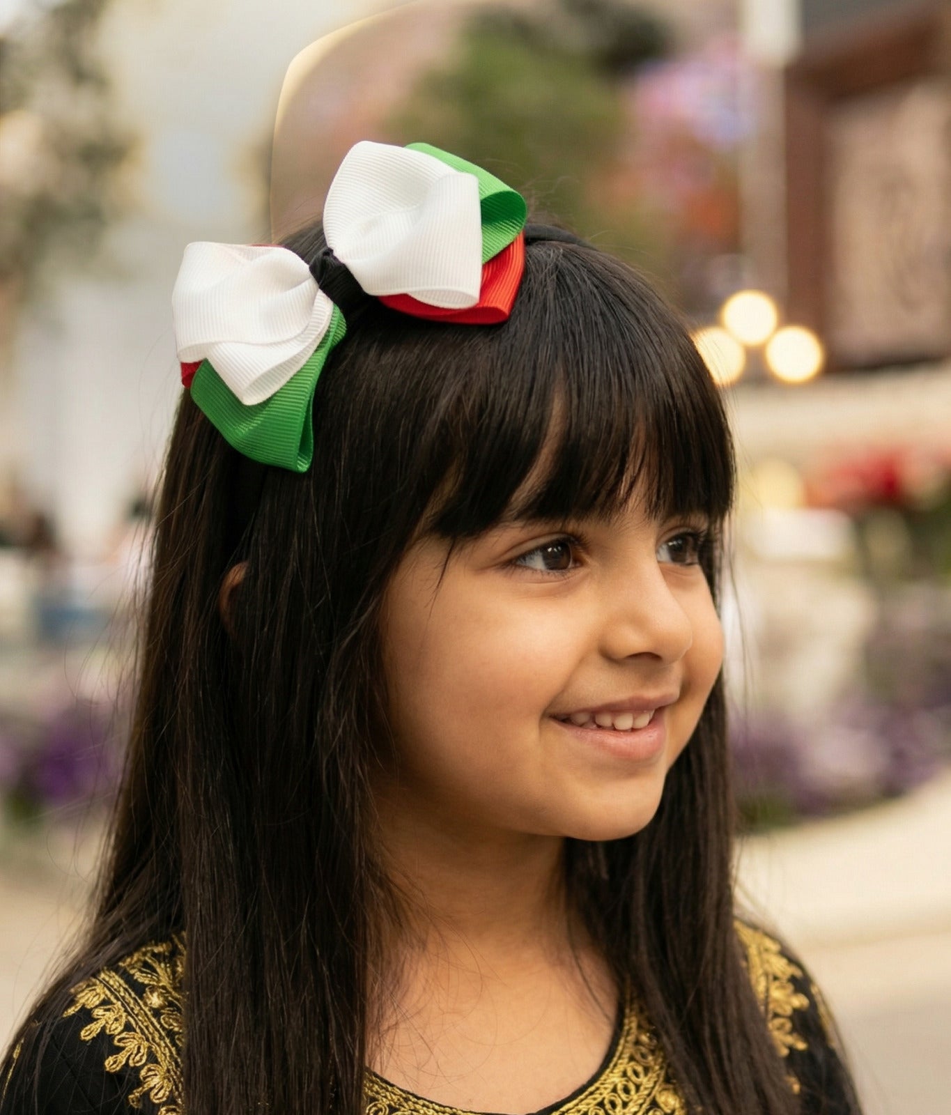 توكة شعر بناتى للعيد الوطني من ثوبي