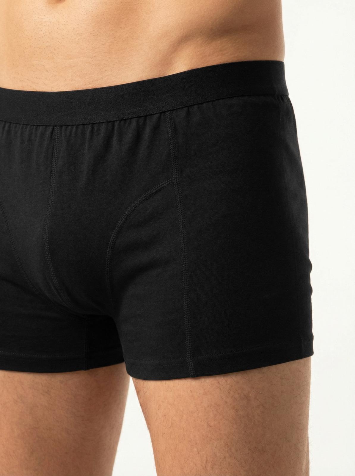 Men’s Black Short by Al Jazeera with Relaxed Fit for Daily Wear