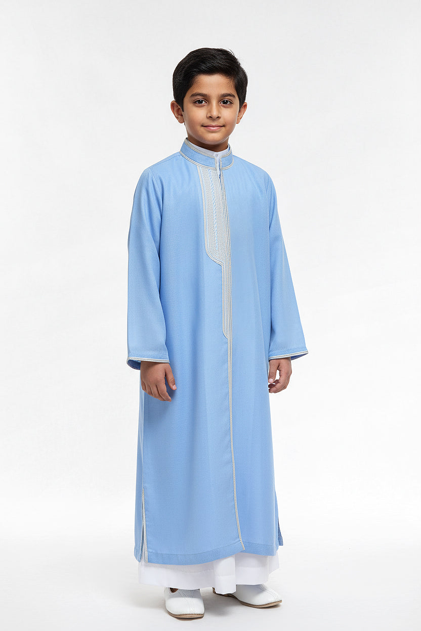 Boys’ Sky-Blue Dagla by Al Jazeera