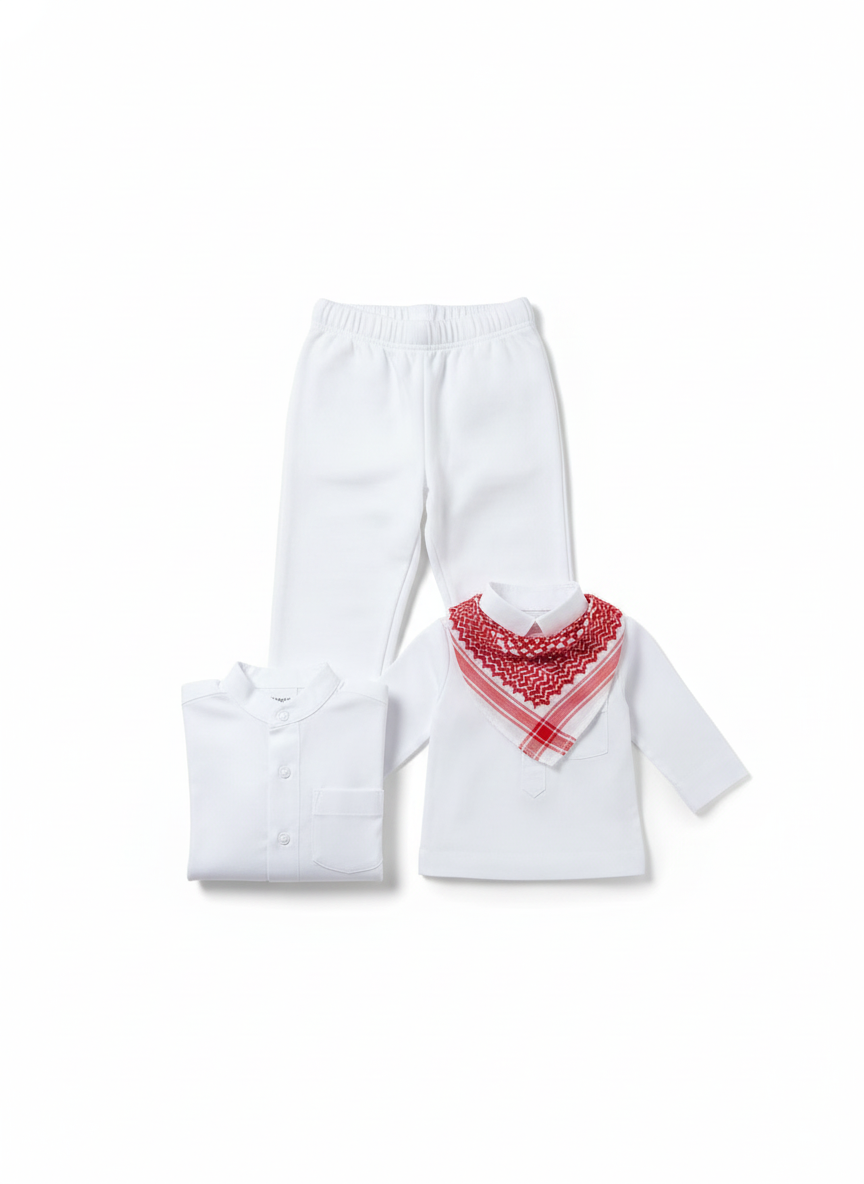Newborn Baby Dishdasha Bundle Set-B